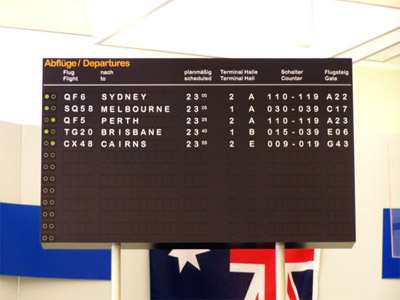 Standdisplay Messedisplay Australien