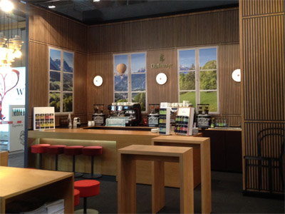 Digitaldruck XXL Alpenblick