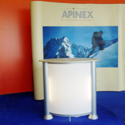 Display Dinslaken Messestand