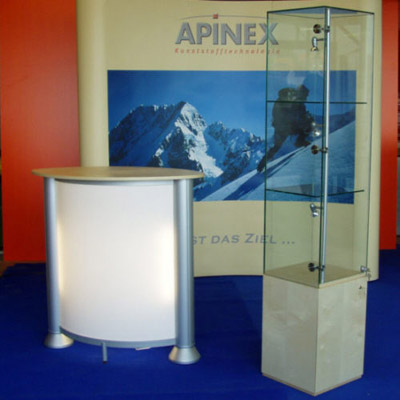 Display Dinslaken Messestand