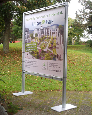 Standdisplay Wand Art