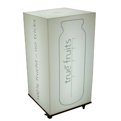 Leuchtdisplay Fruchtkorb