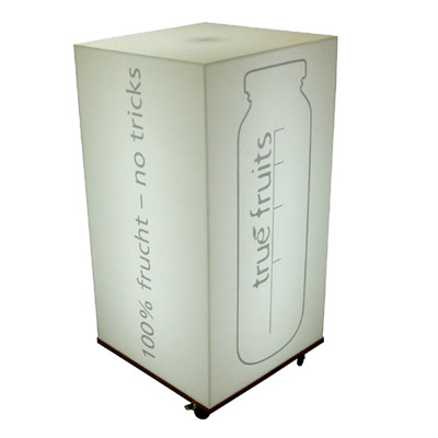 Leuchtdisplay Fruchtkorb