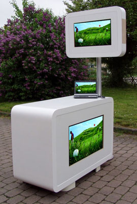 Leuchtdisplay TV