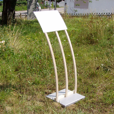 Standdisplay Infotafel Weinheim