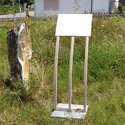Standdisplay Infotafel Weinheim
