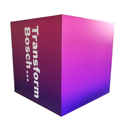 XXL Displayw�rfel Pr�senter